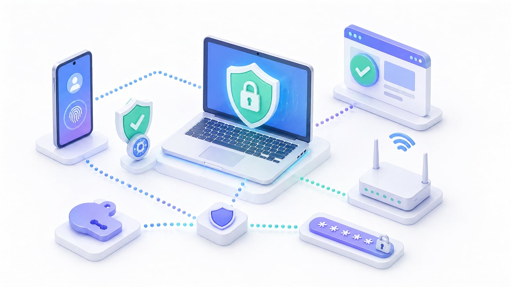 Illustration of a practical internet security toolkit